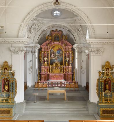 KULTSTÄTTE; Pfarrkirche St. Peter und Paul, Bürglen/UR